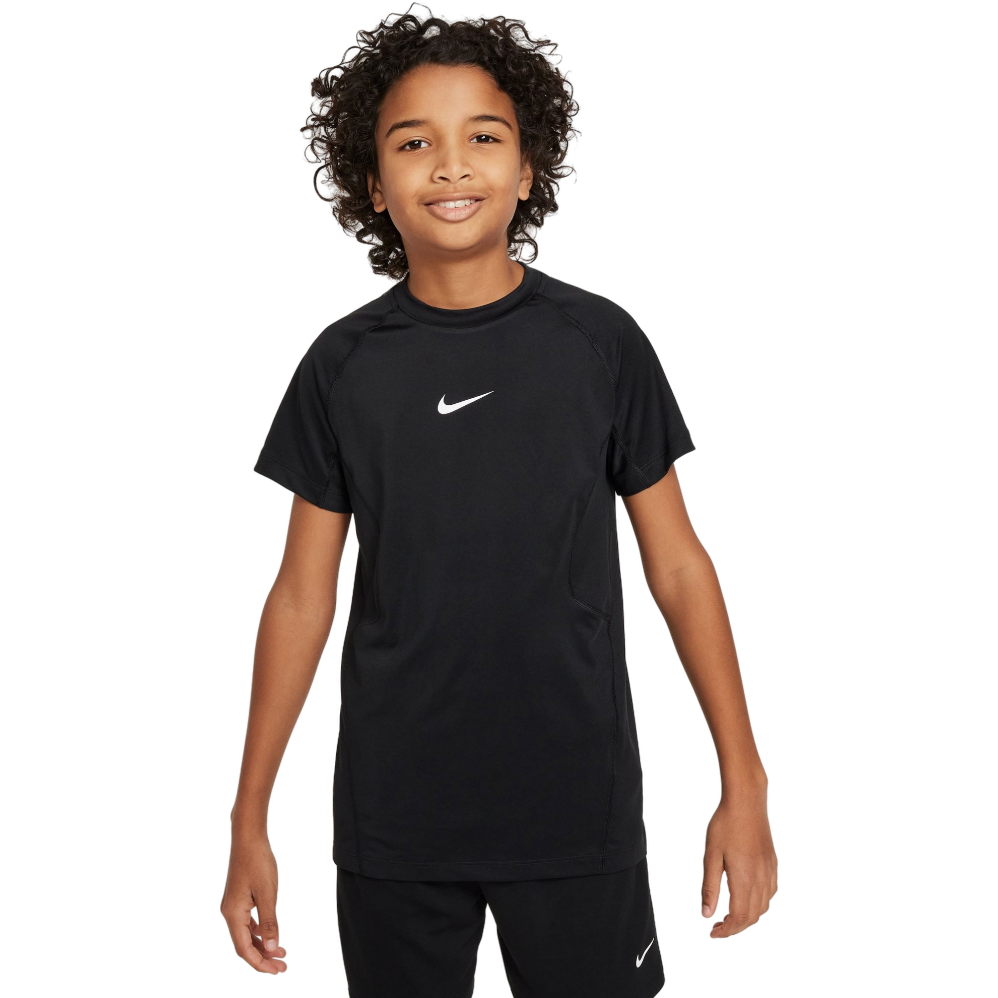 Nike Pro Dri-FIT Short-Sleeve Big Boys' Top